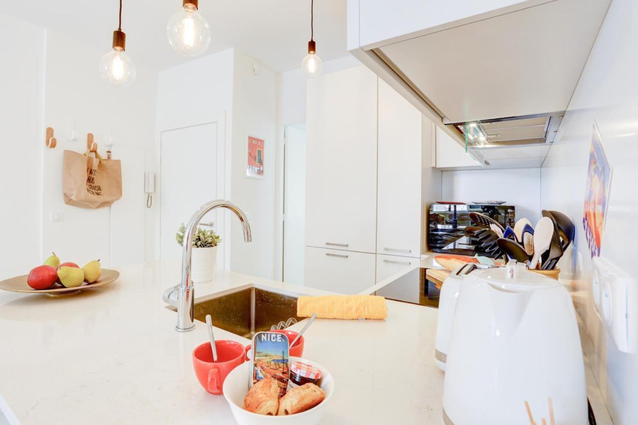Lou C -Charmant Apt, Clim, Wifi, Refait A Neuf, 6Pers Nizza Exterior foto