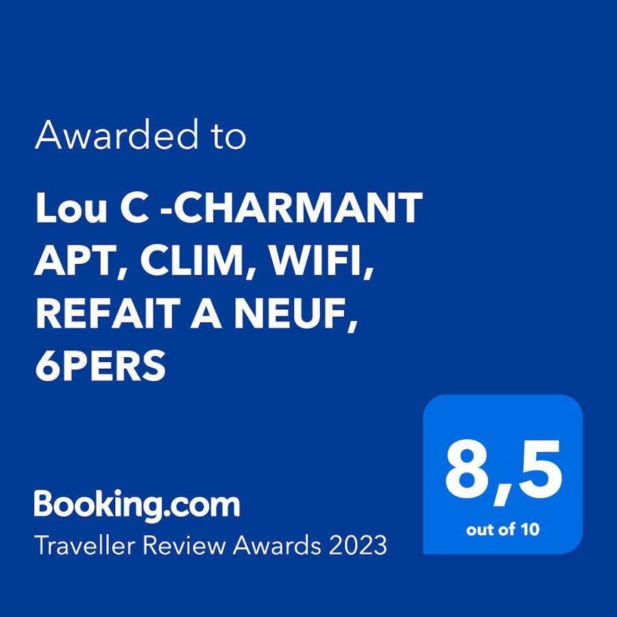 Lou C -Charmant Apt, Clim, Wifi, Refait A Neuf, 6Pers Nizza Exterior foto